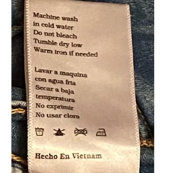 KanCan Faded‎ Distressed Mid Rise Skinny Light wash Denim Stretch Jeans 13/30 - Picture 9 of 10